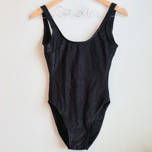 Vintage Jantzen Black one piece Swimsuite